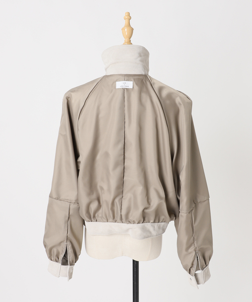 JOURNAL STANDARD（ジャーナルスタンダード）の「別注【Ayumi.Hamamoto×JOURNALSTANDARD】A/H Goat Suede Flight BZ（ブルゾン・レディース・ベージュ・FREE）」の20枚目の写真