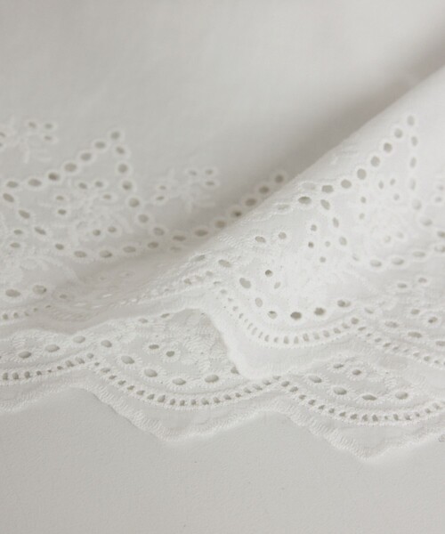 ROPE' PICNIC（ロペピクニック）の「Vネックティアードレースビスチェ（キャミソール・レディース・ホワイト・FREE）」の17枚目の写真