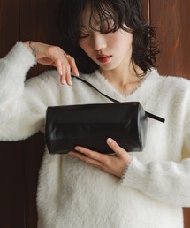 【LA MARGE】ミニシリンダー ショルダーバッグ / レディース ミニバッグ セレモニー オケージョン
