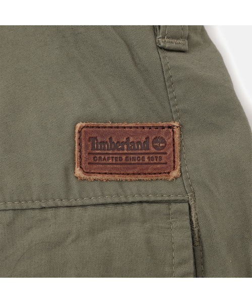 Timberland(ティンバーランド)の「ポプリン プリーテッド チノ ショーツ メンズ(チノパンツ・メンズ・カーキ・30inch/32inch/34inch/36inch/38inch)」の8枚目の写真