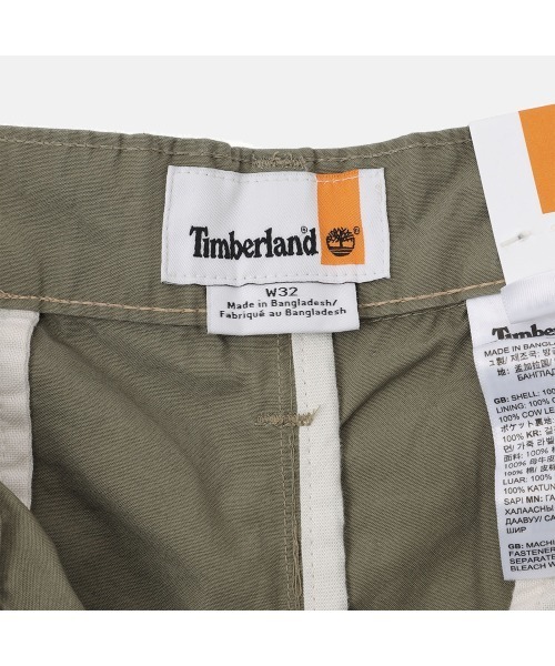 Timberland(ティンバーランド)の「ポプリン プリーテッド チノ ショーツ メンズ(チノパンツ・メンズ・カーキ・30inch/32inch/34inch/36inch/38inch)」の9枚目の写真