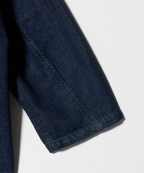 UNITED ARROWS(ユナイテッドアローズ)の「デニム 2WAY ミドルコート(デニムジャケット・レディース・ネイビー・38/36)」の15枚目の写真