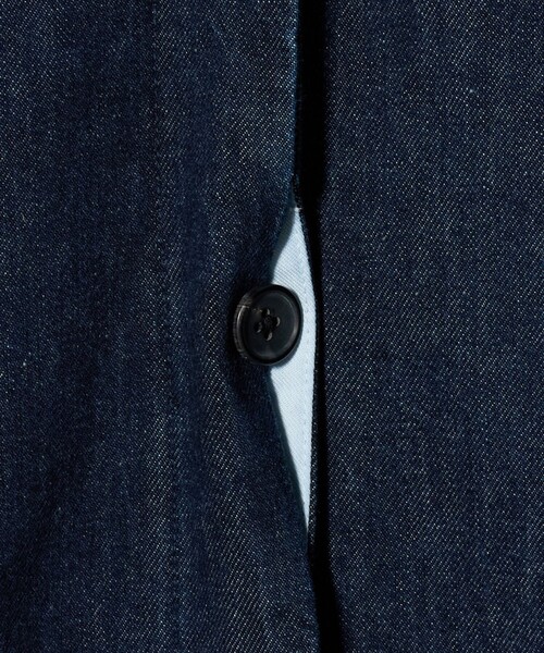 UNITED ARROWS(ユナイテッドアローズ)の「デニム 2WAY ミドルコート(デニムジャケット・レディース・ネイビー・38/36)」の17枚目の写真