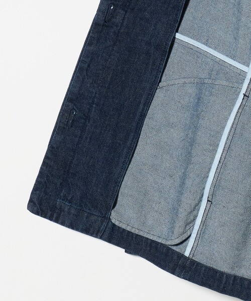 UNITED ARROWS(ユナイテッドアローズ)の「デニム 2WAY ミドルコート(デニムジャケット・レディース・ネイビー・38/36)」の20枚目の写真