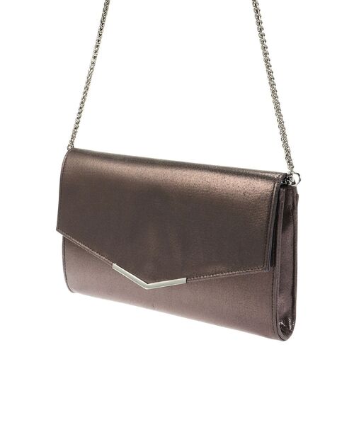 LAGUNAMOON（ラグナムーン）の「LADYメタルシャインクラッチバッグ（クラッチバッグ・レディース・シルバー/ゴールド・FREE）」の6枚目の写真