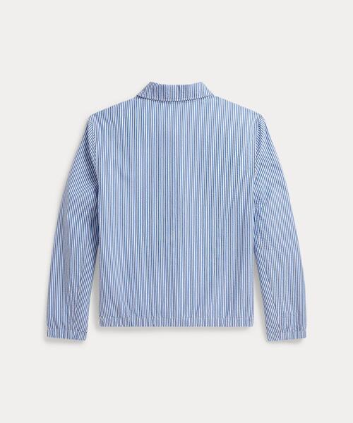 POLO RALPH LAUREN CHILDRENSWEAR(ポロ ラルフ ローレン チルドレンズウェア)の「Bayport コットン シアサッカー ジャケット(ブルゾン・キッズ・マルチ・M/L/XL/S)」の3枚目の写真