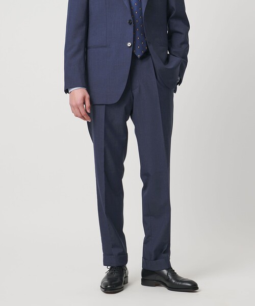 UNITED ARROWS(ユナイテッドアローズ)の「Vitale Barberis Canonico ハウンドトゥース シングル 3ボタンスーツ MC―MODEL(セットアップ・メンズ・ネイビー・46/48)」の7枚目の写真