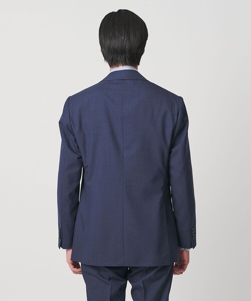 UNITED ARROWS(ユナイテッドアローズ)の「Vitale Barberis Canonico ハウンドトゥース シングル 3ボタンスーツ MC―MODEL(セットアップ・メンズ・ネイビー・46/48)」の10枚目の写真
