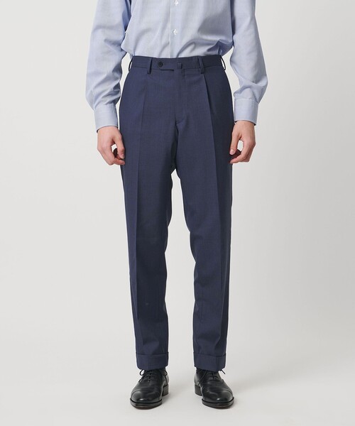 UNITED ARROWS(ユナイテッドアローズ)の「Vitale Barberis Canonico ハウンドトゥース シングル 3ボタンスーツ MC―MODEL(セットアップ・メンズ・ネイビー・46/48)」の11枚目の写真
