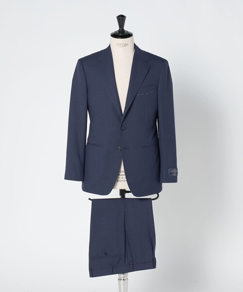 UNITED ARROWS(ユナイテッドアローズ)の「Vitale Barberis Canonico ハウンドトゥース シングル 3ボタンスーツ MC―MODEL(セットアップ・メンズ・ネイビー・46/48)」の14枚目の写真