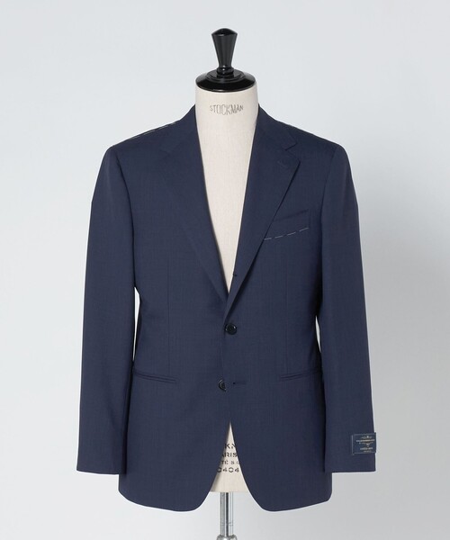 UNITED ARROWS(ユナイテッドアローズ)の「Vitale Barberis Canonico ハウンドトゥース シングル 3ボタンスーツ MC―MODEL(セットアップ・メンズ・ネイビー・46/48)」の15枚目の写真