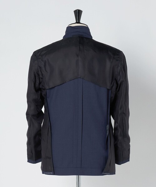 UNITED ARROWS(ユナイテッドアローズ)の「Vitale Barberis Canonico ハウンドトゥース シングル 3ボタンスーツ MC―MODEL(セットアップ・メンズ・ネイビー・46/48)」の21枚目の写真