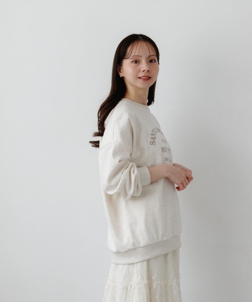 flower（フラワー）の「サンタモニカスウェット（スウェット・レディース・アイボリー/グレー・FREE）」の4枚目の写真
