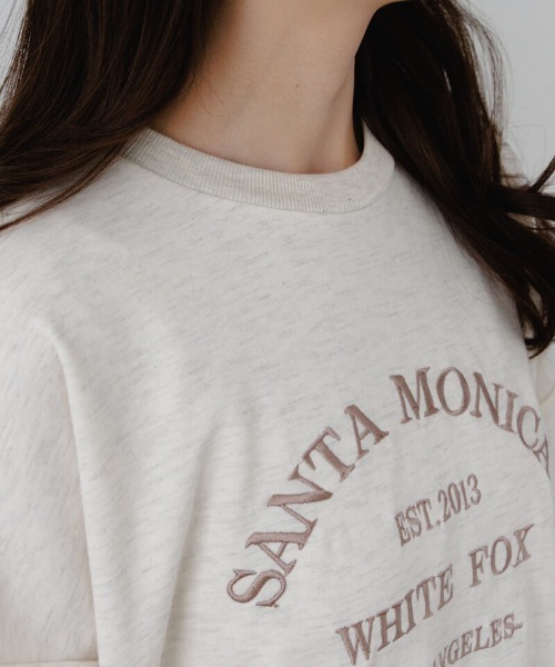 flower（フラワー）の「サンタモニカスウェット（スウェット・レディース・アイボリー/グレー・FREE）」の10枚目の写真