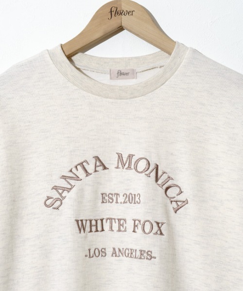 flower（フラワー）の「サンタモニカスウェット（スウェット・レディース・アイボリー/グレー・FREE）」の18枚目の写真
