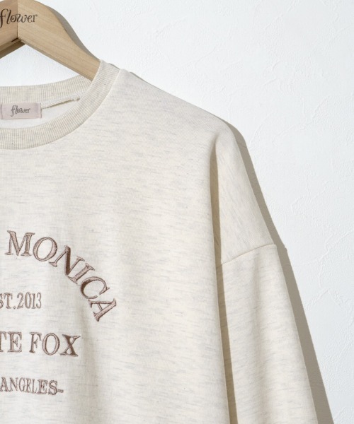 flower（フラワー）の「サンタモニカスウェット（スウェット・レディース・アイボリー/グレー・FREE）」の20枚目の写真
