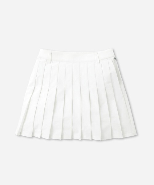 Saturdays Golf(サタデーズゴルフ)の「Pleats Skirt | WOMEN(スカート・レディース・ホワイト/ブラック・L/M/S)」の1枚目の写真