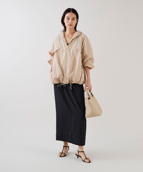 marmors（マルモア）の「【marmors】撥水パッカブルウィンドブレーカー（その他アウター・レディース・ブラウン/ライトベージュ/グレイッシュベージュ・36）」の15枚目の写真