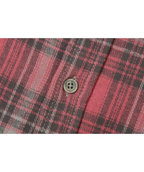 BASEMOMENT(ベースモーメント)の「フランネルチェックシャツピンク(シャツ/ブラウス・レディース・その他・SMALL/MEDIUM/LARGE)」の13枚目の写真