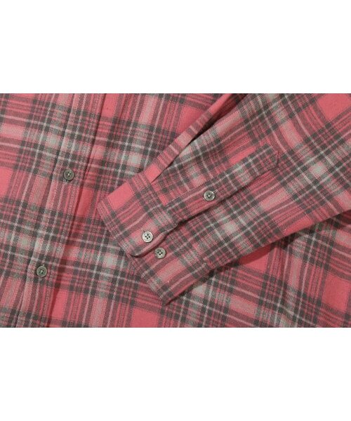 BASEMOMENT(ベースモーメント)の「フランネルチェックシャツピンク(シャツ/ブラウス・レディース・その他・SMALL/MEDIUM/LARGE)」の14枚目の写真