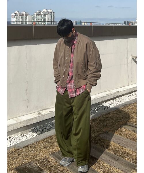 BASEMOMENT(ベースモーメント)の「フランネルチェックシャツピンク(シャツ/ブラウス・レディース・その他・SMALL/MEDIUM/LARGE)」の2枚目の写真