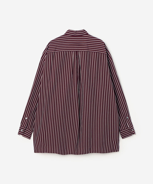 TICCA(ティッカ)の「TICCA | コットン スクエアビッグシャツ WOMEN(シャツ/ブラウス・レディース・ピンク/ワイン・1)」の3枚目の写真