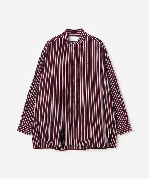 TICCA(ティッカ)の「TICCA | コットン スクエアビッグシャツ WOMEN(シャツ/ブラウス・レディース・ピンク/ワイン・1)」の4枚目の写真