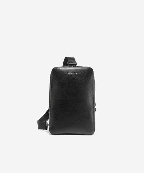 COLE HAAN(コールハーン)の「スローン ミディアム スリング mens(ボディバッグ/ウエストポーチ・メンズ・ブラック・OSFA)」の1枚目の写真