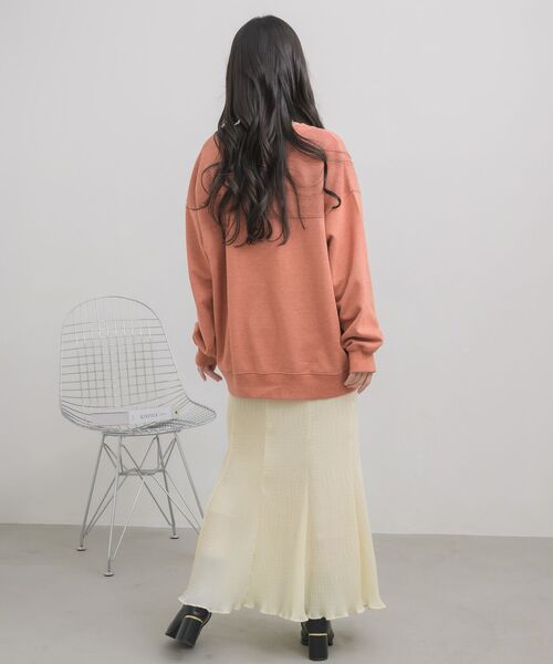 RETRO GIRL(レトロガール)の「シアープリーツナローSK(スカート・レディース・ブラック/アイボリー/ブラック系その他/ブラウン系その他・FREE)」の7枚目の写真