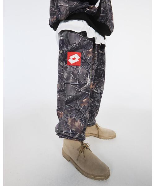 LOTTO(ロット)の「LOTTO STRETCH LOSANGA PANTS(その他パンツ・メンズ・ブラック/カモフラージュ・MEDIUM/LARGE/X-LARGE)」の1枚目の写真