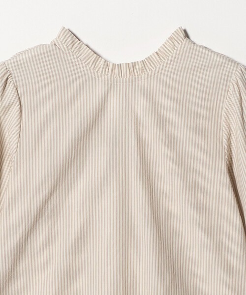 Steven Alan（スティーブンアラン）の「＜Steven Alan＞コットン バックオープン フリル ブラウス（シャツ/ブラウス・レディース・ナチュラル/オフホワイト/ケリーグリーン・M/S）」の18枚目の写真