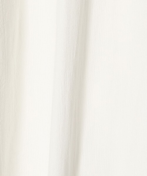 Steven Alan(スティーブンアラン)の「<Steven Alan>コットン バックオープン フリル ブラウス(シャツ/ブラウス・レディース・ナチュラル/オフホワイト/ケリーグリーン・M/S)」の5枚目の写真