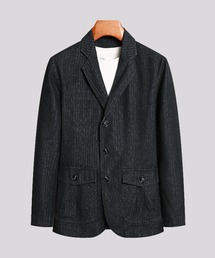 Cloudstyle（クラウドスタイル）の「【Cloudstyle】3ボタン デニムカジュアルテーラードジャケット（テーラードジャケット）」