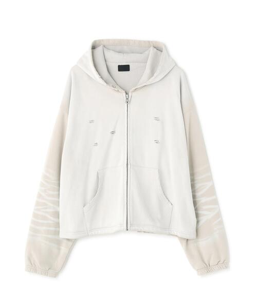 DANKE SCHON（ダンケシェーン）の「DankeSchon/ダンケシェーン/SULFUR SWEAT THERMAL ZIP HOODIE（パーカー・レディース・ブラック/ホワイト・L/S/M）」の16枚目の写真