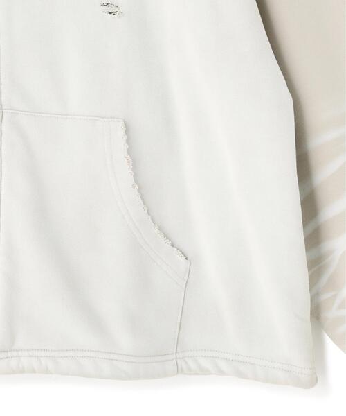 DANKE SCHON（ダンケシェーン）の「DankeSchon/ダンケシェーン/SULFUR SWEAT THERMAL ZIP HOODIE（パーカー・レディース・ブラック/ホワイト・L/S/M）」の20枚目の写真