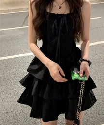 GLAMOROUS JANE（グラマラスジェーン）の「ティアードフレアミニワンピース（ワンピース）」