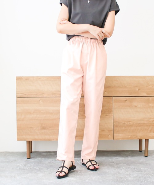 NYLAUS(ナイラス)の「【SG】シェフパンツ テーパードパンツ イージーパンツ(その他パンツ・レディース・ライトブルー/ベージュ/ピンク/ブルー/グリーン/オフホワイト・S/M/LL/L)」の6枚目の写真