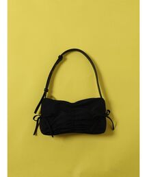 EMODA | ギャザーリボンナイロンバッグ(ハンドバッグ)