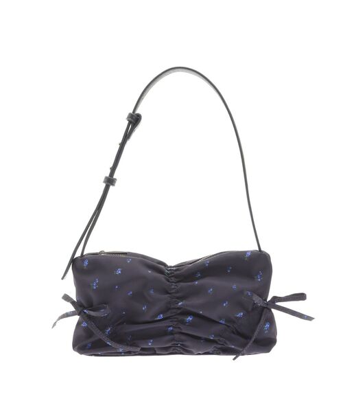 EMODA（エモダ）の「ギャザーリボンナイロンバッグ（ハンドバッグ・レディース・ブラック/ネイビー/イエロー・FREE）」の15枚目の写真