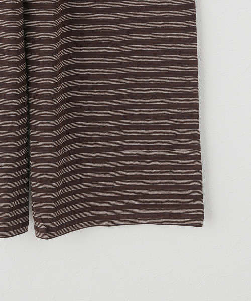 PROVOKE （プロヴォーク）の「【PROVOKE/プロヴォーク】 border combination（その他パンツ・レディース・ブラウン・FREE）」の5枚目の写真