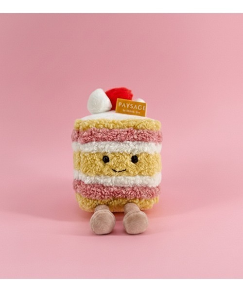 ペイサージュ〉ショートケーキ ぬいぐるみ（おもちゃ）｜ティーニー
