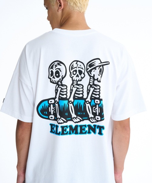 ELEMENT(エレメント)の「ELEMENT メンズ TIMBER 3 SS Tシャツ 【2026年春夏モデル】(Tシャツ/カットソー・メンズ・チャコールグレー/イエロー系その他/ブラック/ホワイト/グリーン系その他・X-LARGE/LARGE/MEDIUM)」の2枚目の写真
