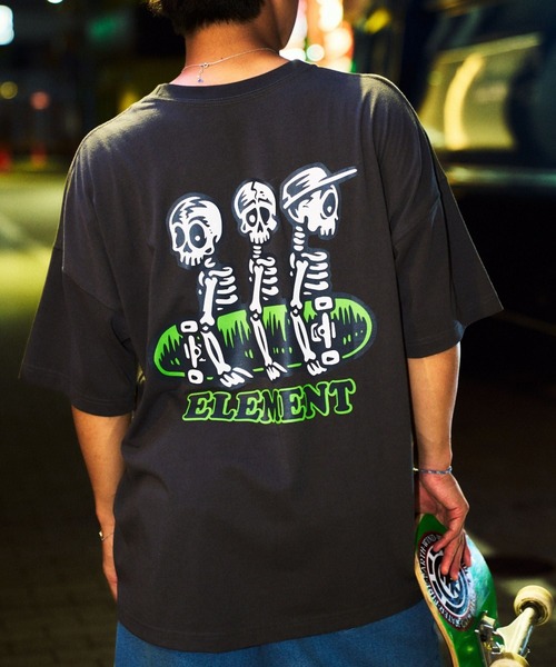 ELEMENT(エレメント)の「ELEMENT メンズ TIMBER 3 SS Tシャツ 【2026年春夏モデル】(Tシャツ/カットソー・メンズ・チャコールグレー/イエロー系その他/ブラック/ホワイト/グリーン系その他・X-LARGE/LARGE/MEDIUM)」の4枚目の写真