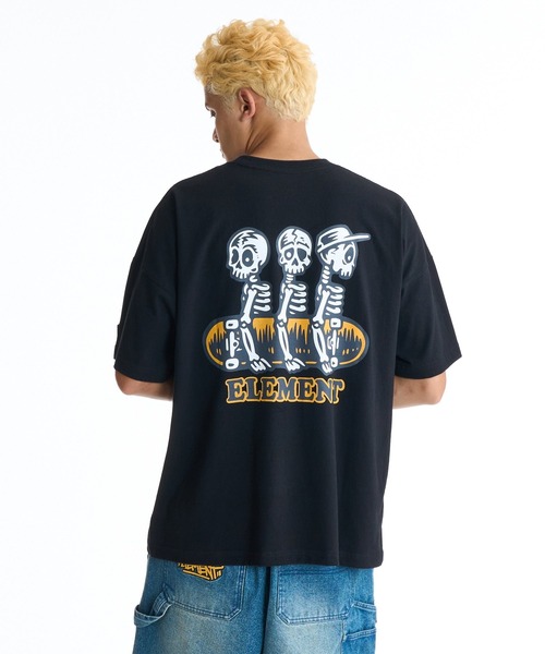 ELEMENT(エレメント)の「ELEMENT メンズ TIMBER 3 SS Tシャツ 【2026年春夏モデル】(Tシャツ/カットソー・メンズ・チャコールグレー/イエロー系その他/ブラック/ホワイト/グリーン系その他・X-LARGE/LARGE/MEDIUM)」の12枚目の写真