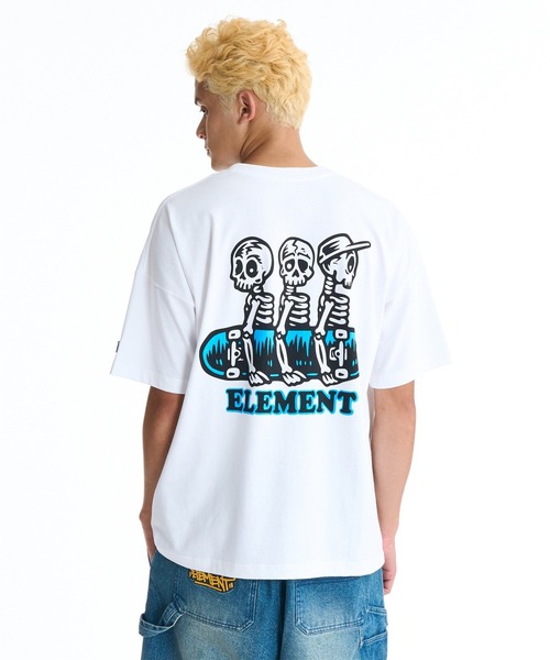 ELEMENT(エレメント)の「ELEMENT メンズ TIMBER 3 SS Tシャツ 【2026年春夏モデル】(Tシャツ/カットソー・メンズ・チャコールグレー/イエロー系その他/ブラック/ホワイト/グリーン系その他・X-LARGE/LARGE/MEDIUM)」の7枚目の写真