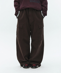 CACTUSDONUTMARKET（カクタスドーナツマーケット）の「Bold Embroidery Cargo Pants-Khaki（その他パンツ）」