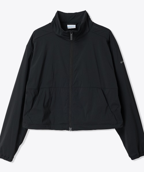 Columbia(コロンビア)の「コロンビア アメイズストレッチジャケット(ナイロンジャケット・レディース・ブラック/サンドグレー・S/M/L/XL)」の2枚目の写真