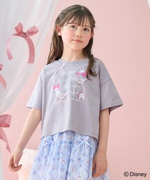ANY | 【ディズニー/マリー】ショート丈 半袖Tシャツ(Tシャツ/カットソー)