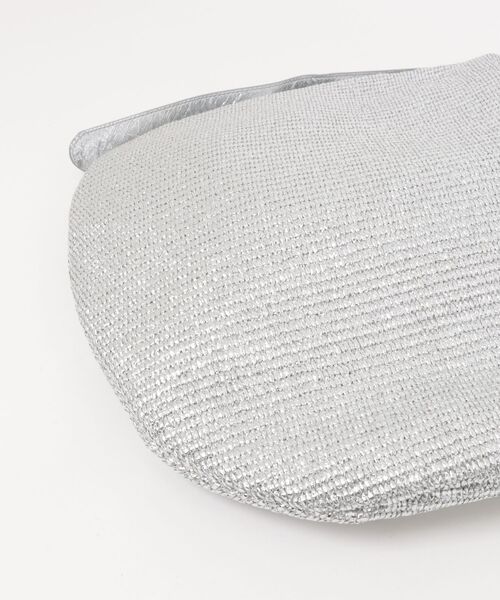 Scrap Book（スクラップブック）の「【MARCO MASI】雑材ラウンドトート（トートバッグ・レディース・シルバー・FREE）」の3枚目の写真