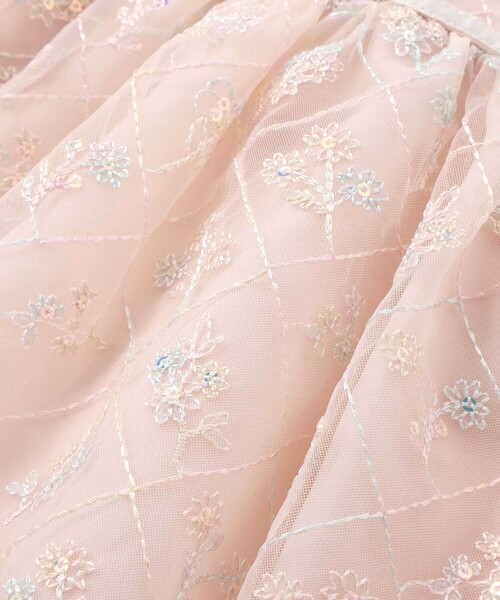 SLAP SLIP BABY（スラップスリップベビー）の「【お揃い】ビスチェ風ドッキング花チュールカバーオールベビー(70~80cm)（ロンパース・キッズ・ブルー系その他/ピンク系その他・70cm/80ｃｍ）」の15枚目の写真